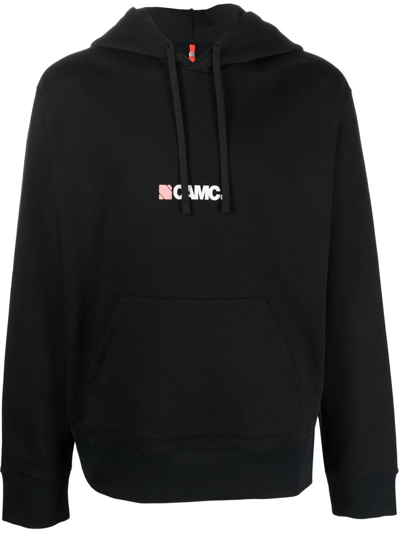logo-print hoodie 1