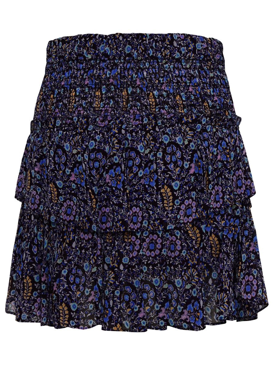 ISABEL MARANT ÉTOILE 'HILARI' MINISKIRT IN MULTICOLOURED VISCOSE - 3