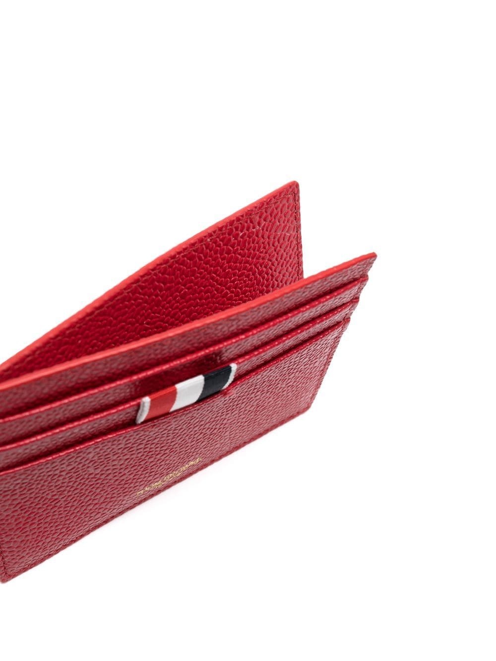 pebbled-leather card holder - 3