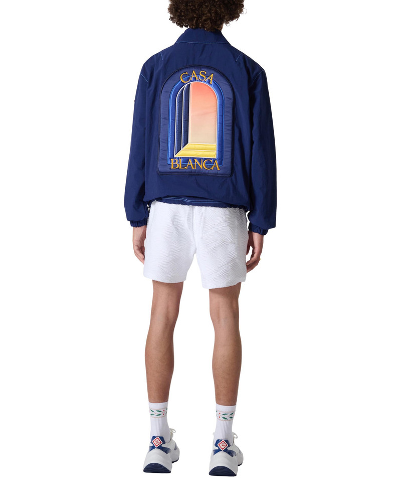 CASABLANCA L'Arche De Nuit Patch Coach Jacket outlook