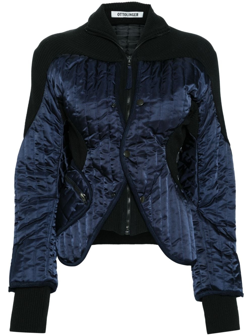 panelled jacket - 1