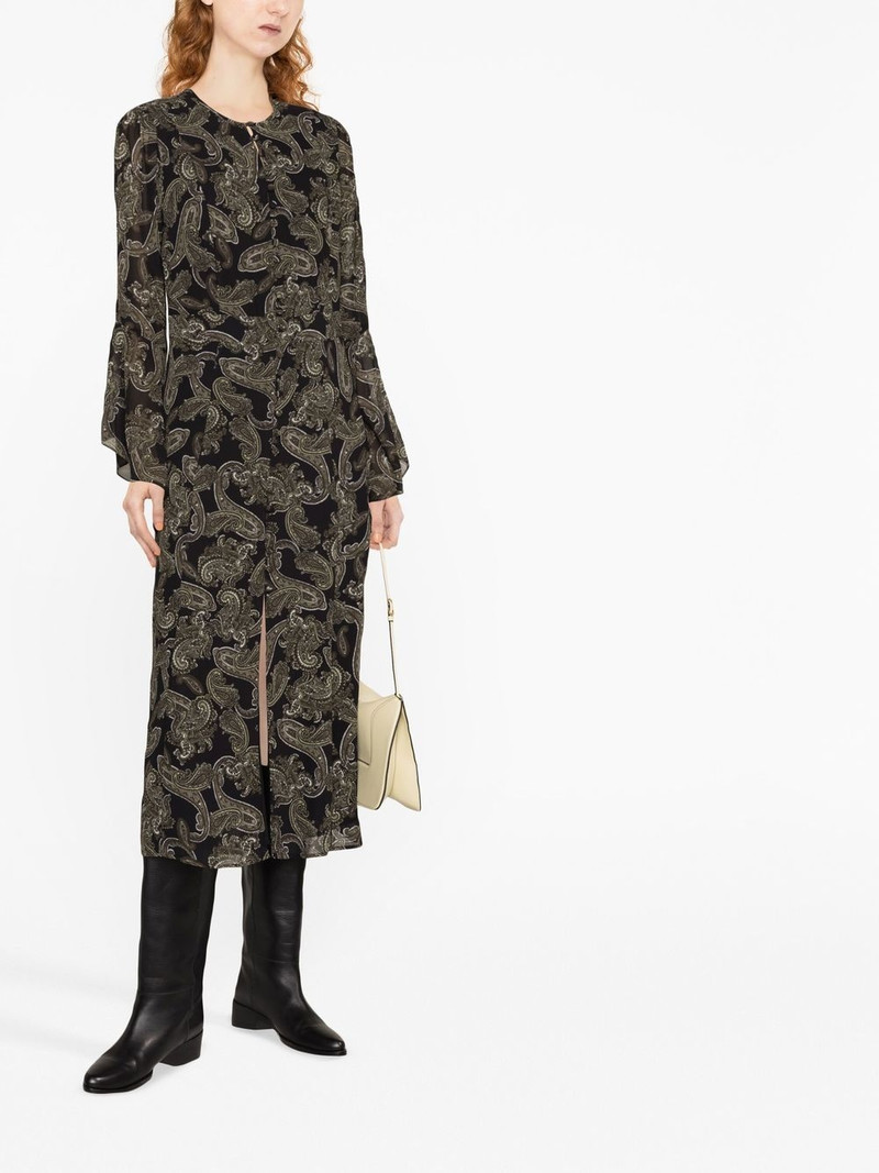 MICHAEL KORS paisley-print midi dress outlook
