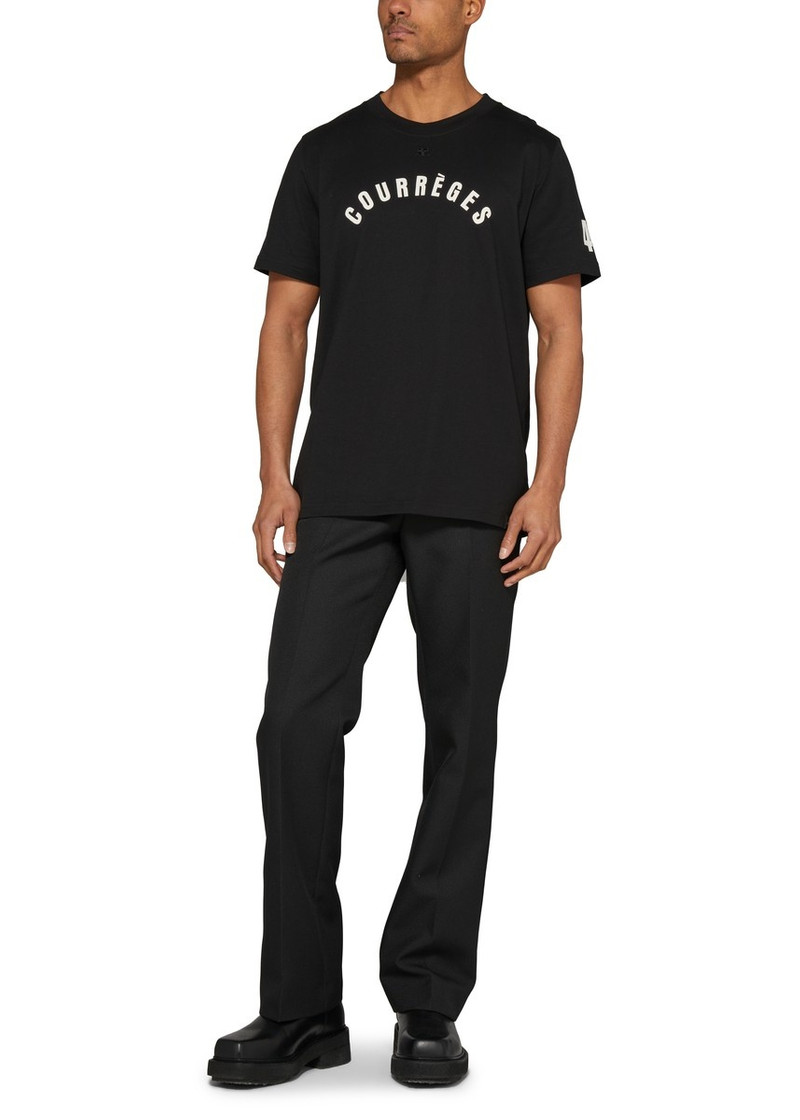 courrèges AC straight printed t-shirt outlook