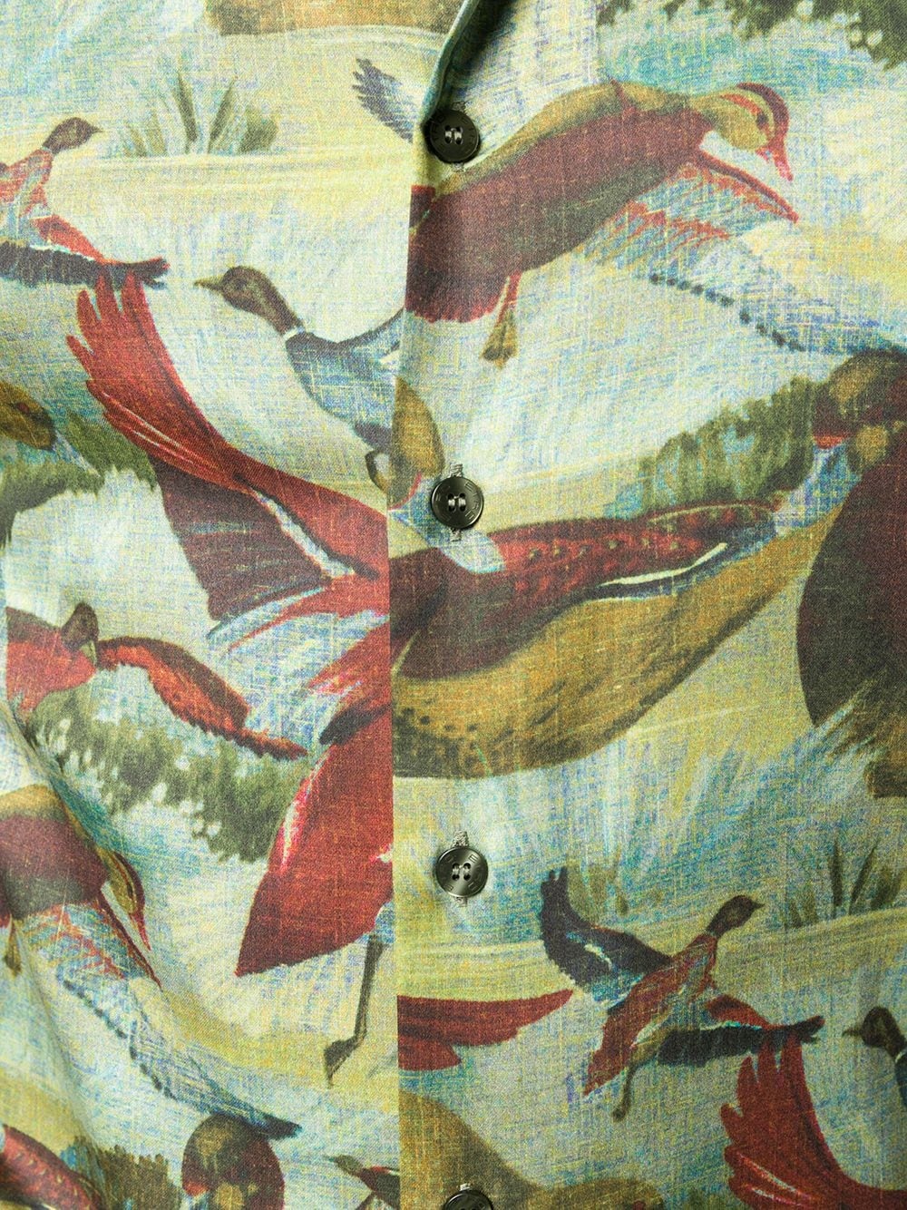 bird print shirt - 5