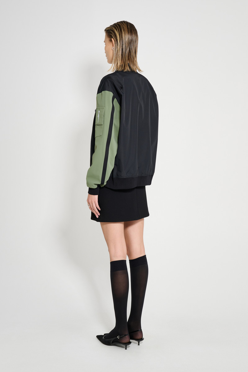 Bredsand Zip Bomber Jacket Black 3