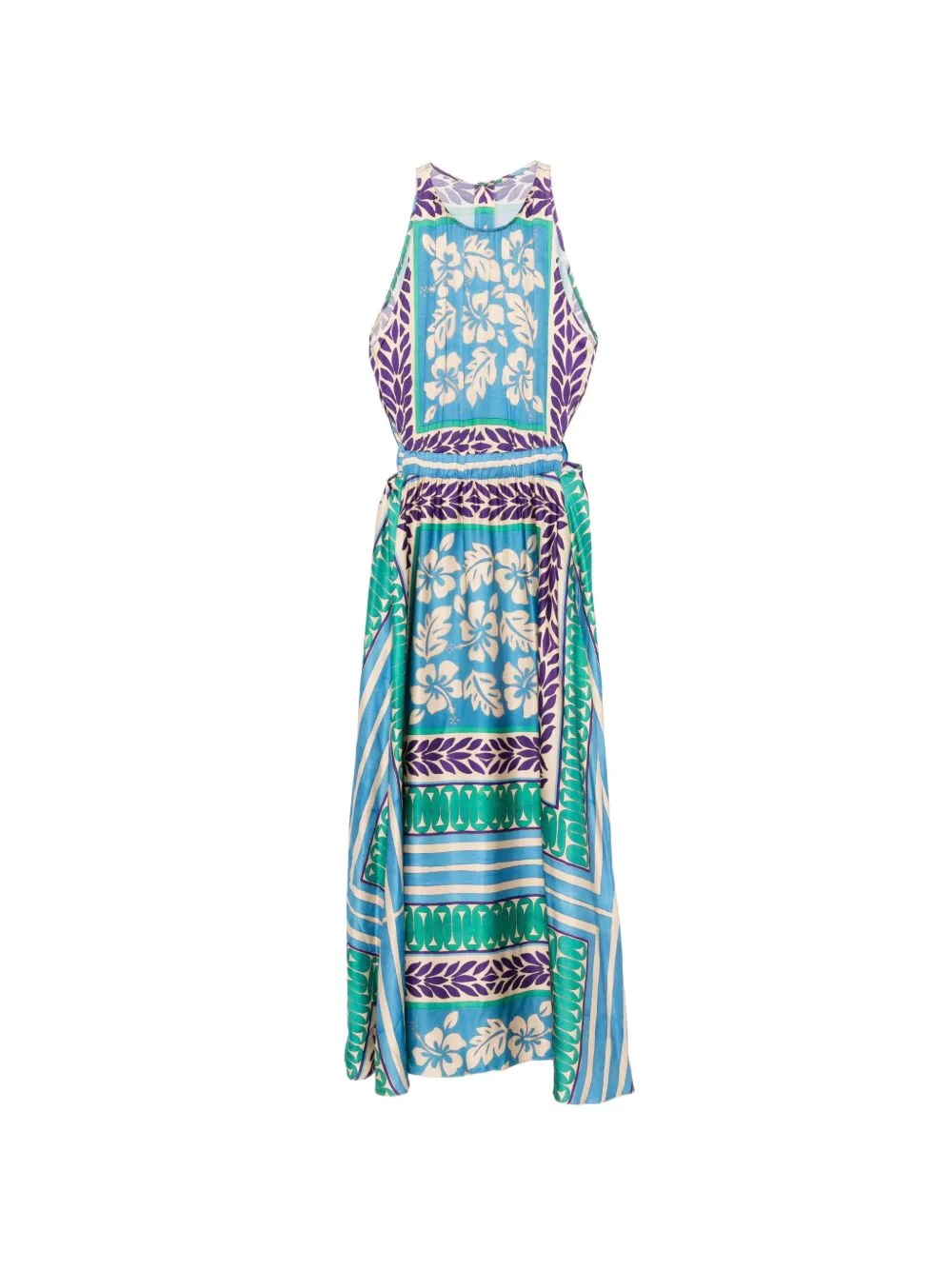 Jade floral maxi dress - 1