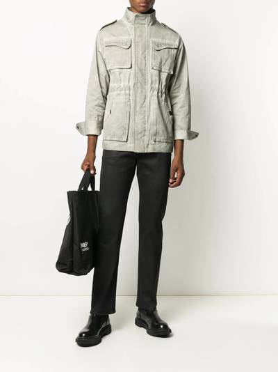 A-COLD-WALL* single-breasted utility jacket outlook