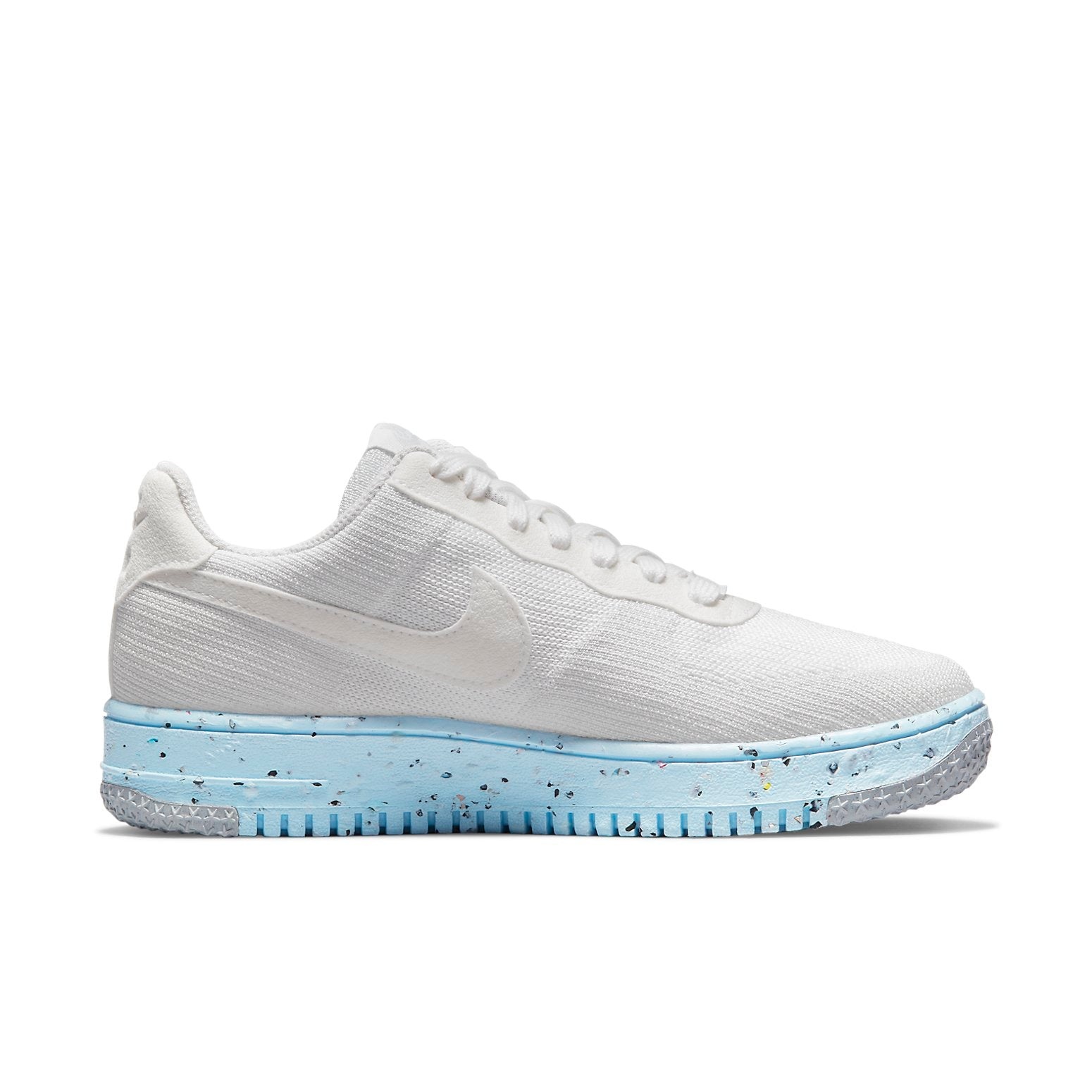 (WMNS) Nike Air Force 1 Crater Flyknit 'Pure Platinum' DC7273-100 - 2