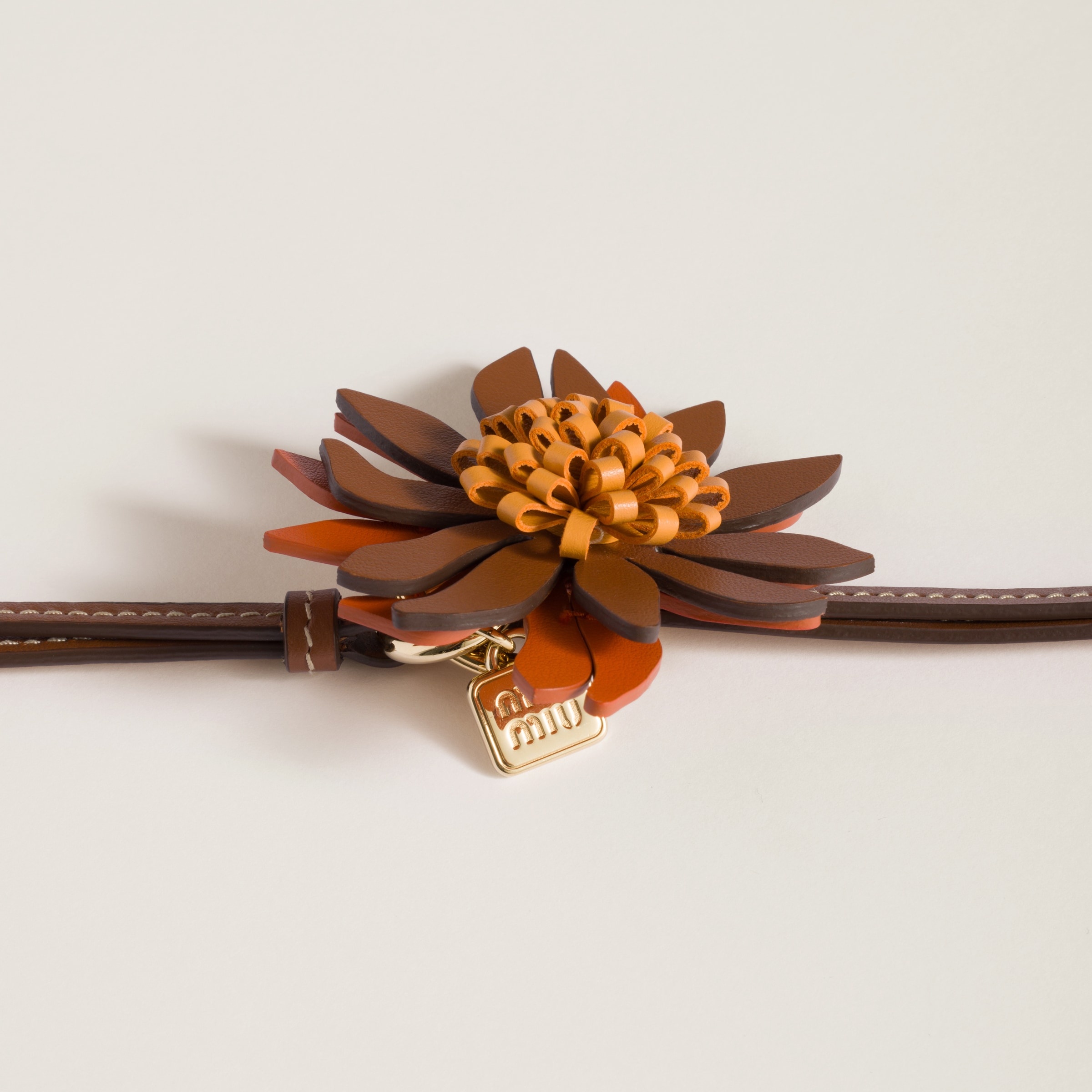 Trick leather keyring - 2