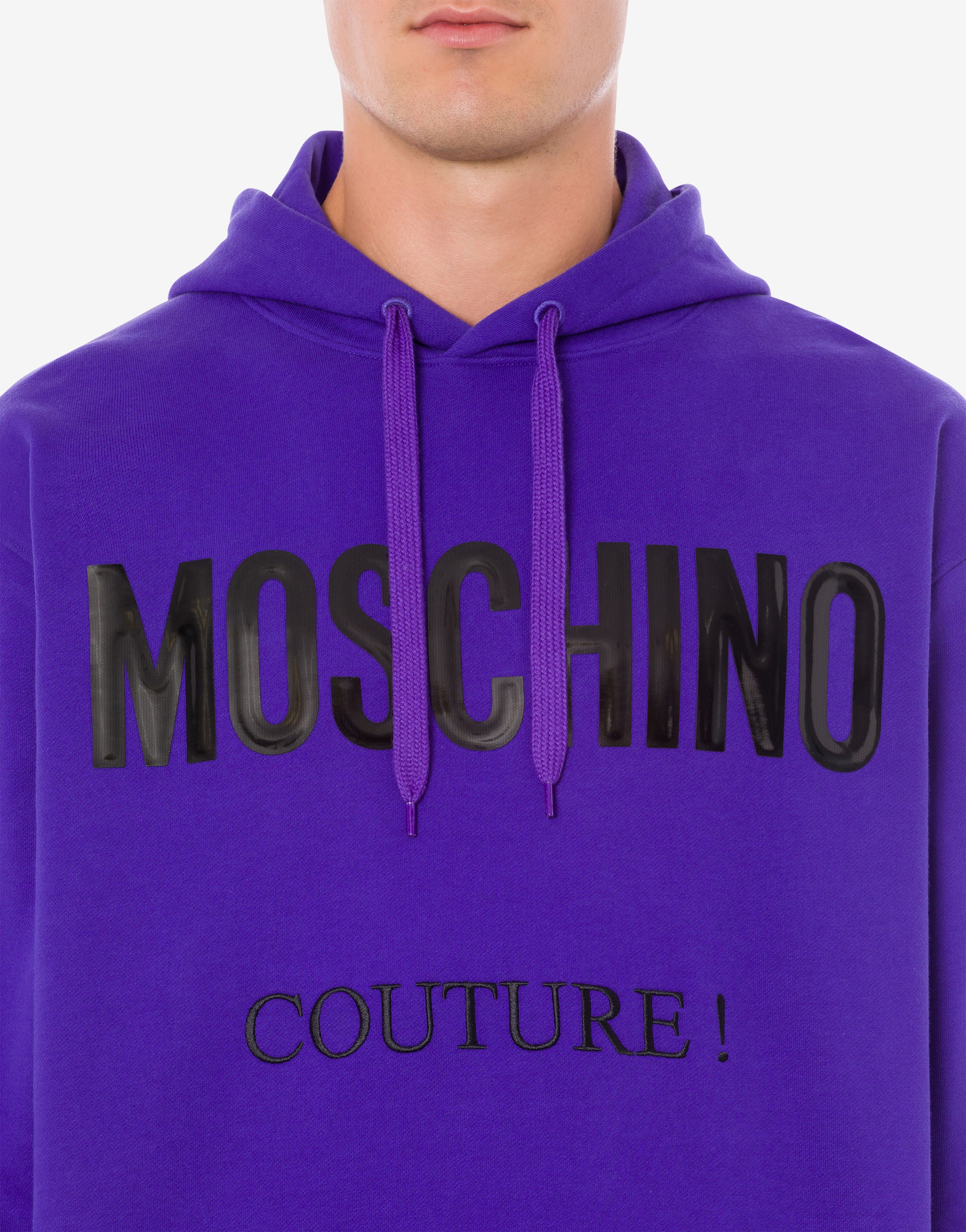 VINYL MOSCHINO COUTURE HOODIE - 4