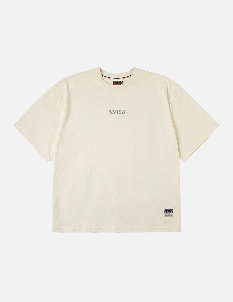 Handbrush Daicock Print Loose Fit T-Shirt 4