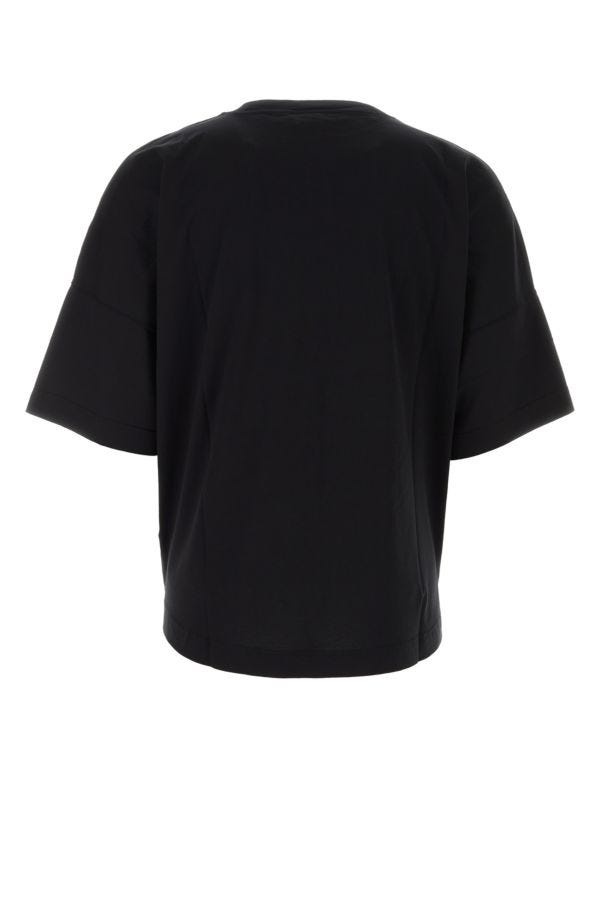 Palm Angels Man Black Cotton Oversize T-Shirt - 2