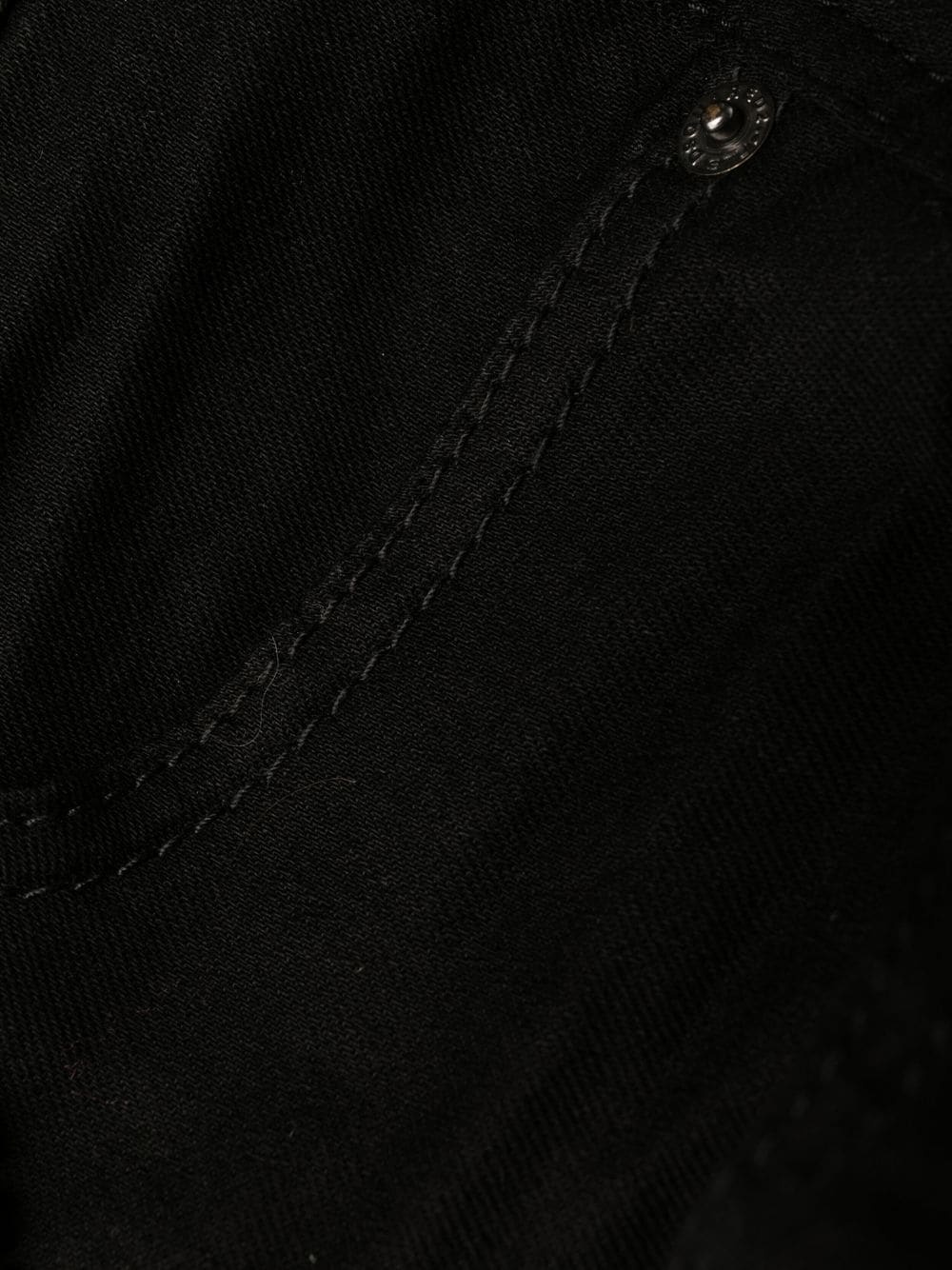 split-cuff flared jeans - 6