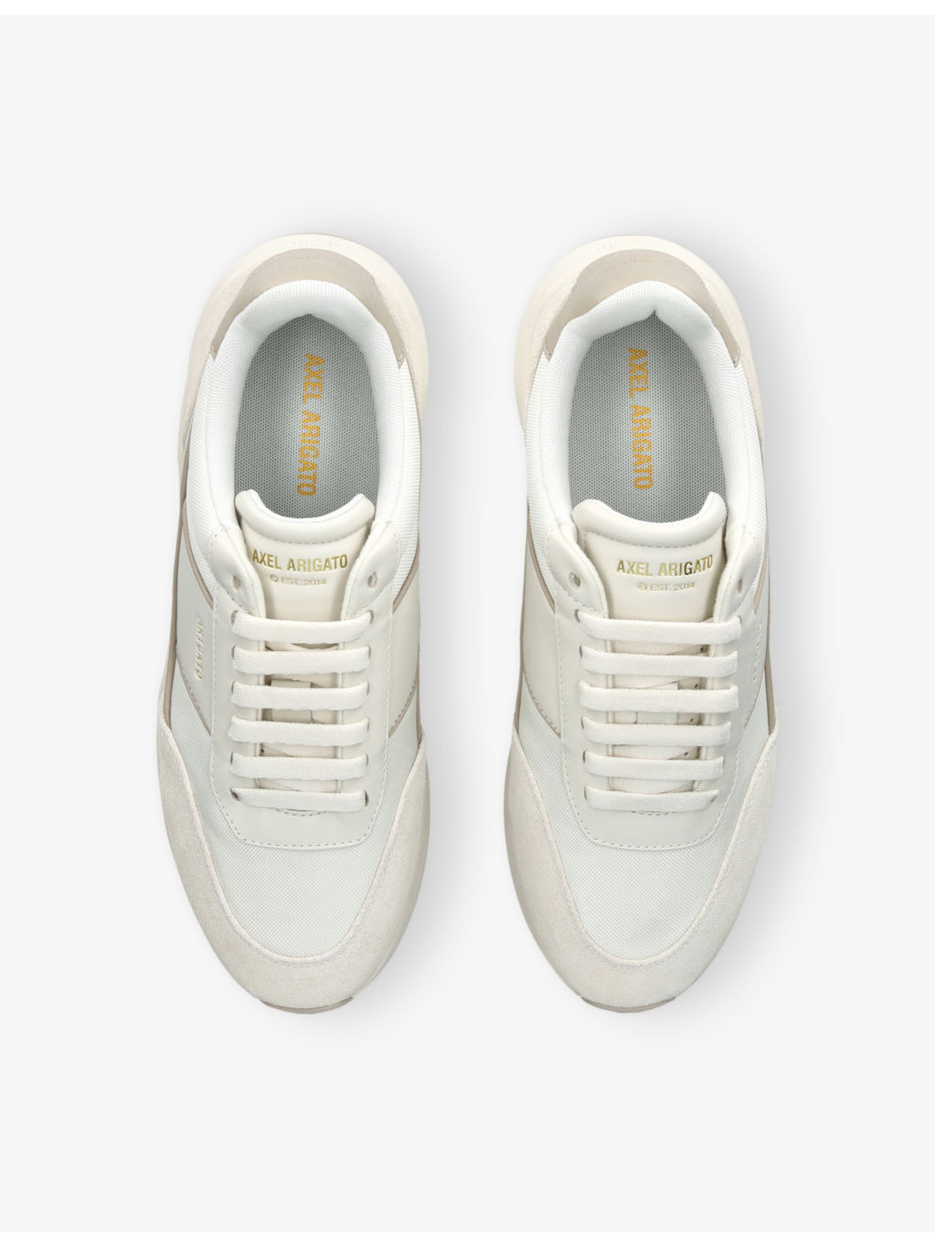Genesis Neo Runner Suede and Leather Trainers - 2