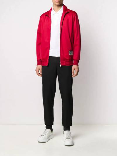 Dolce & Gabbana logo patch track jacket outlook