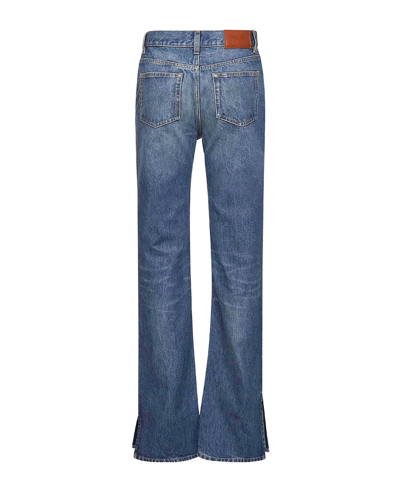 Straight Leg Jeans - 2