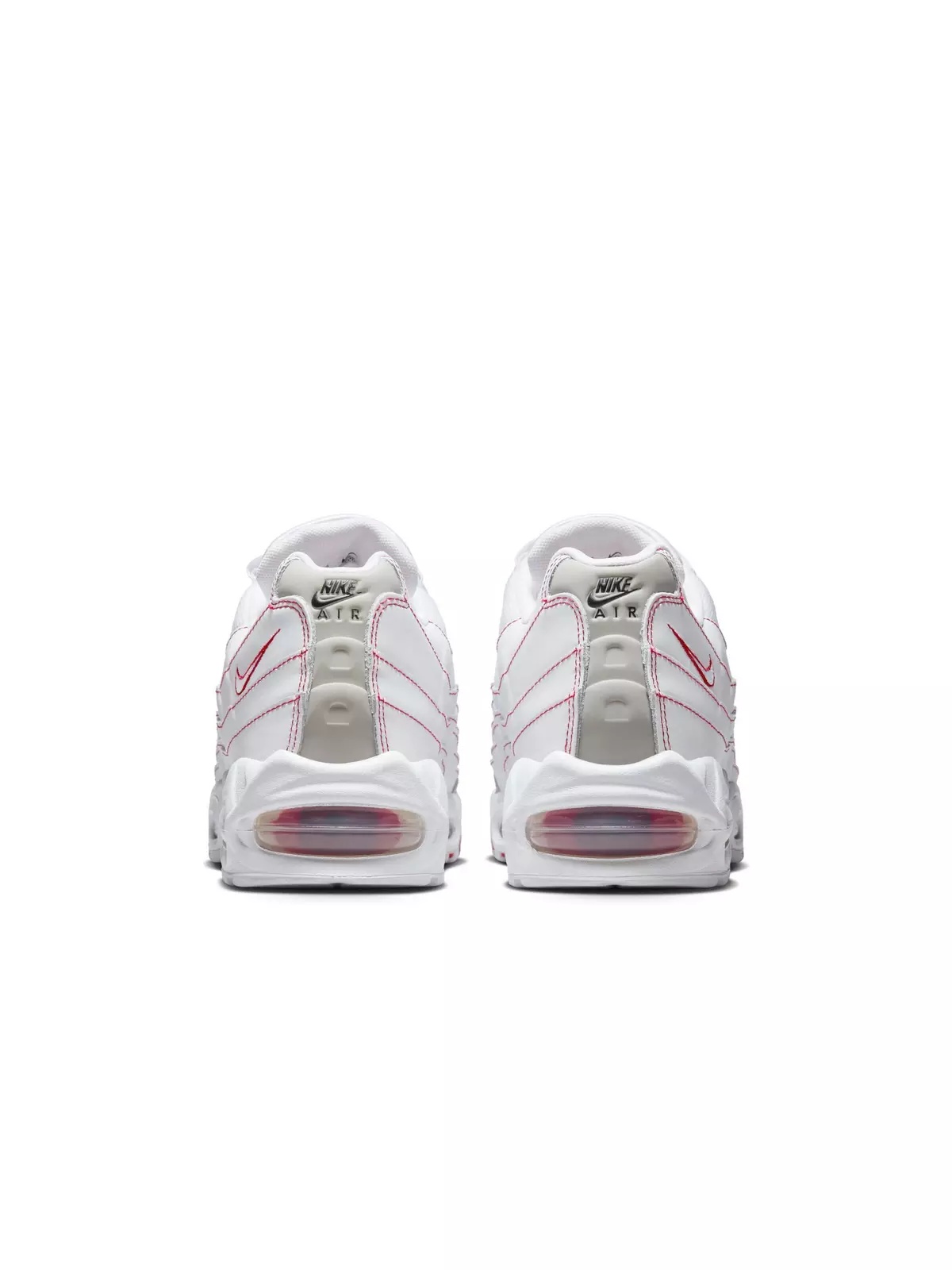 Air Max 95 OG "White/University Red/Wolf Grey" Men's Shoe - 7