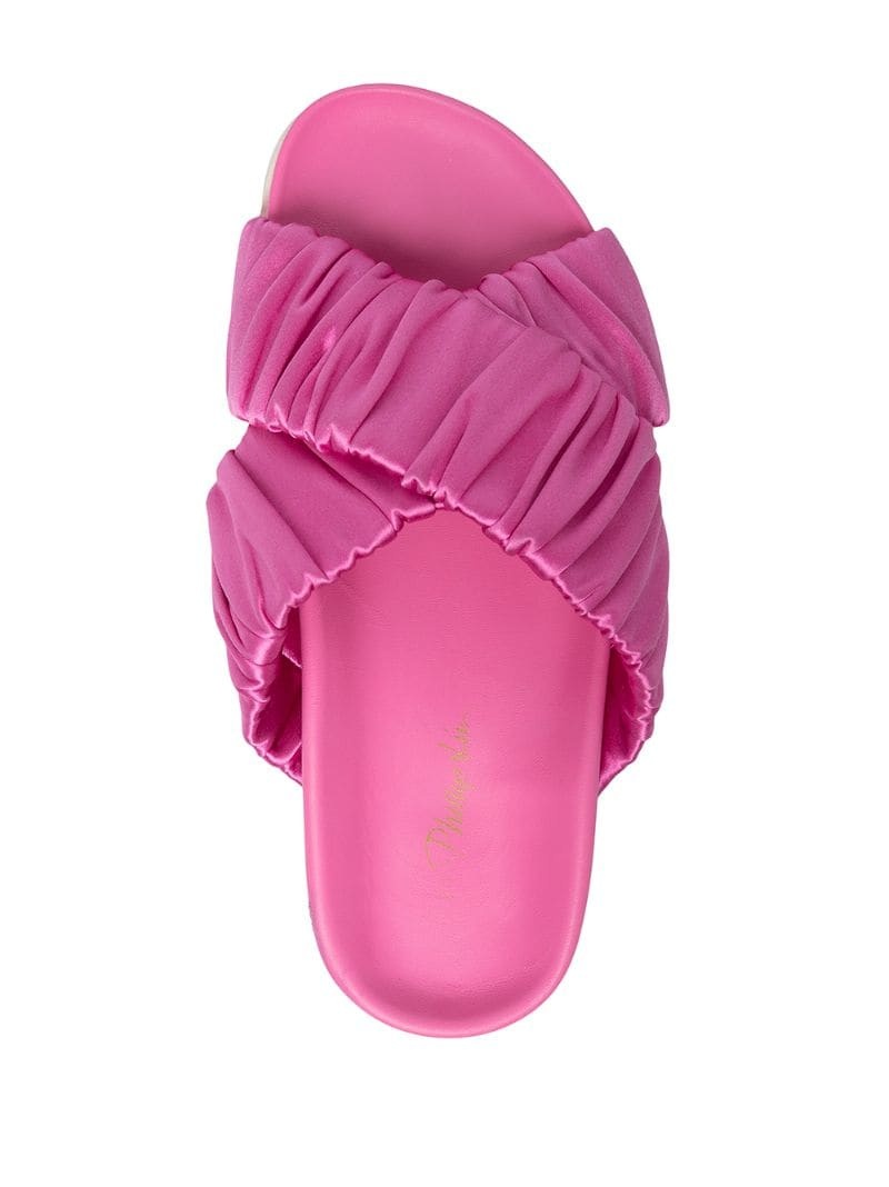 crossover strap pool slides - 8