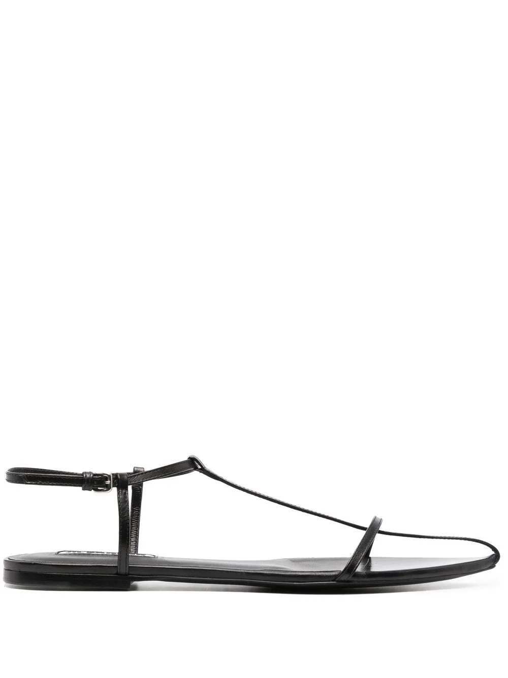 Jil Sander Women Leather Flat Sandals - 1