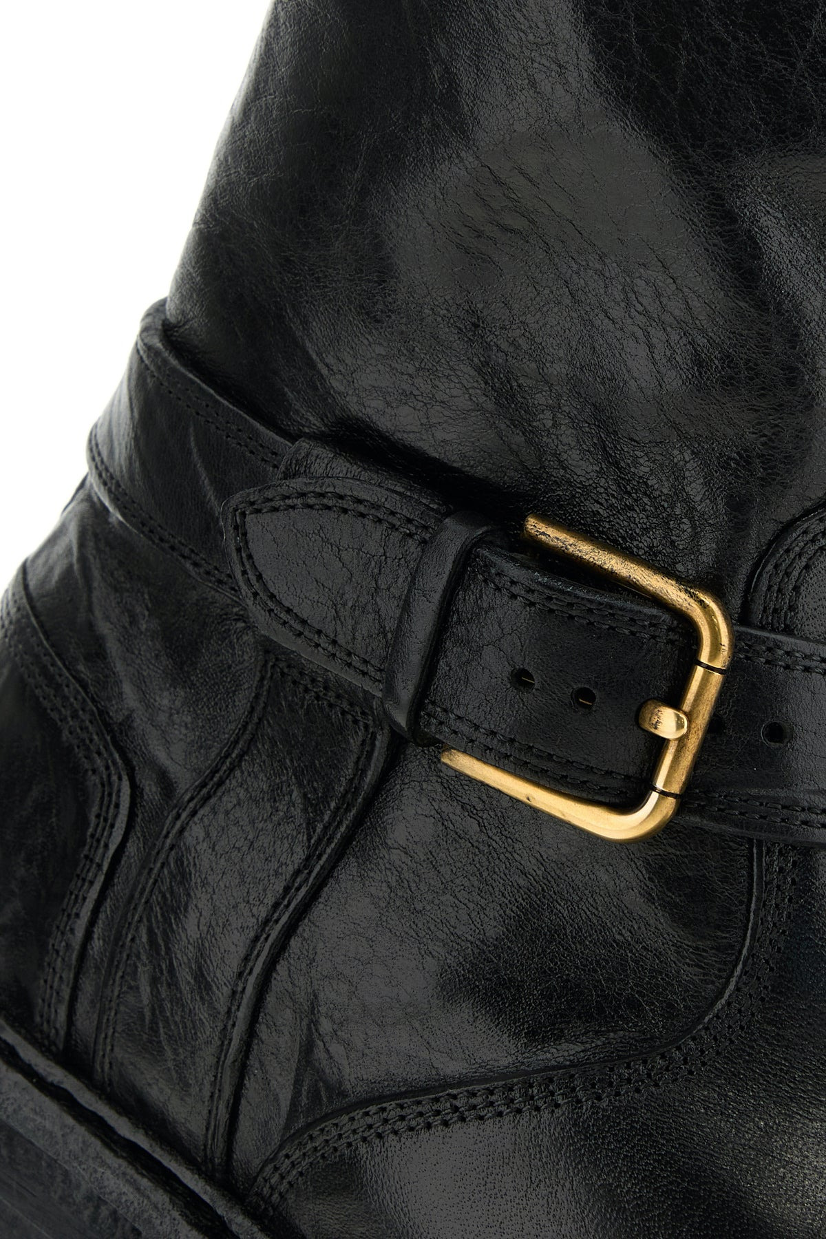 Black leather Bernini boots - 4