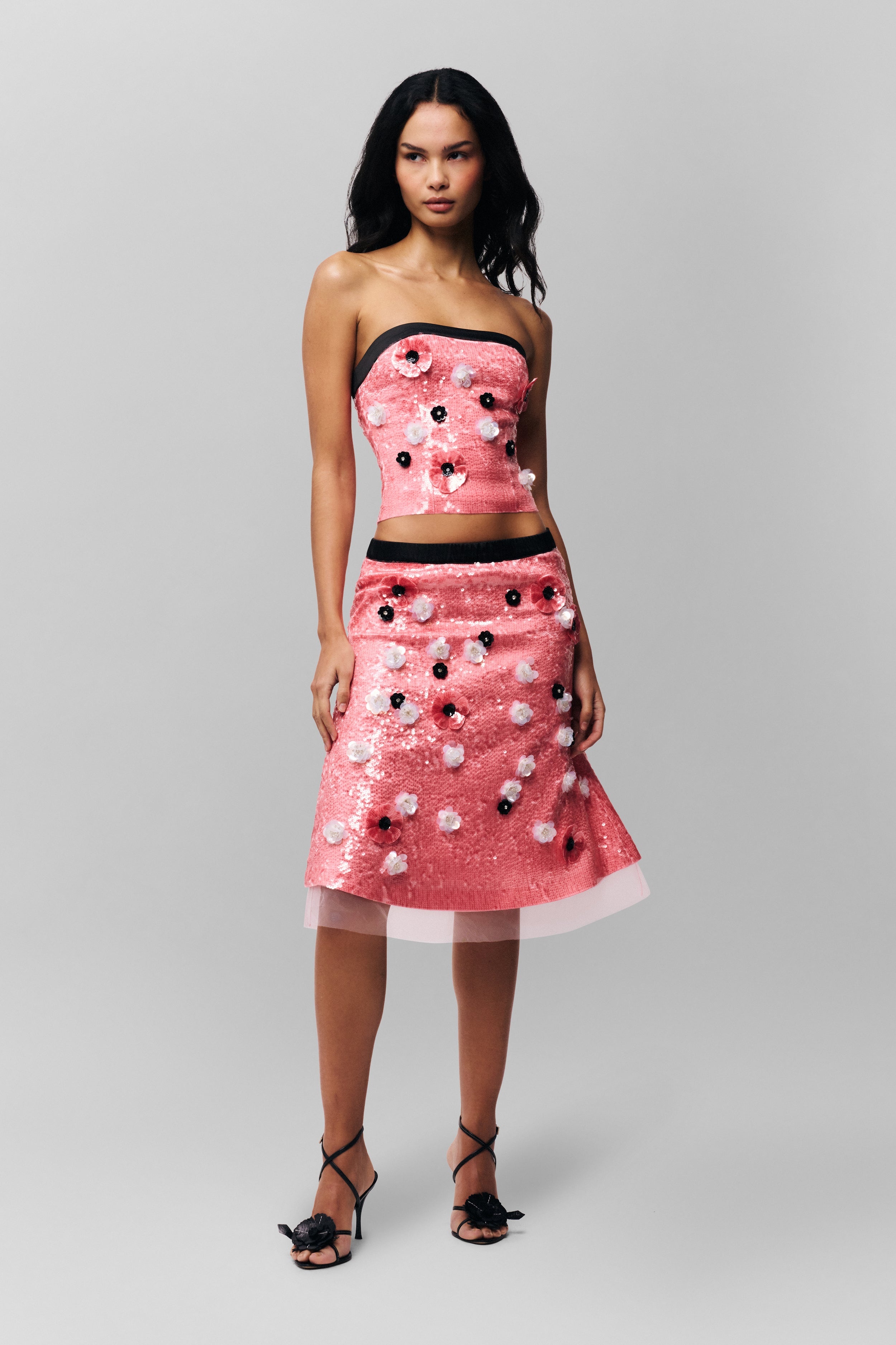 AMBROISE SEQUIN SKIRT - 5