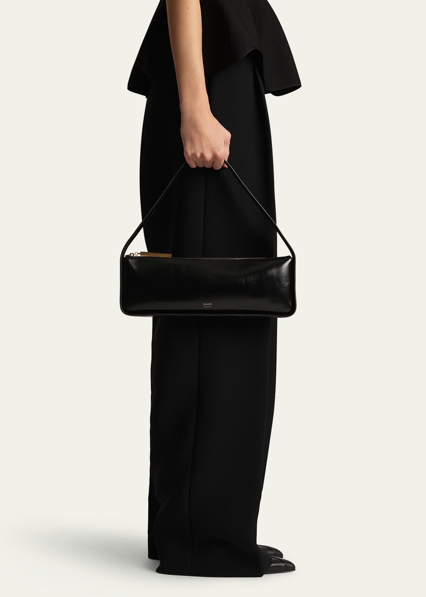 Lori Crackle Patent Leather Shoulder Bag - 2