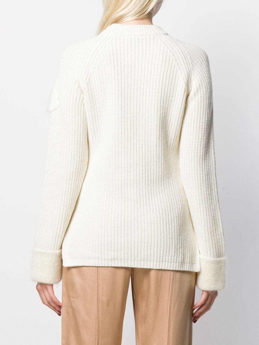 foldover cuff jumper - 4