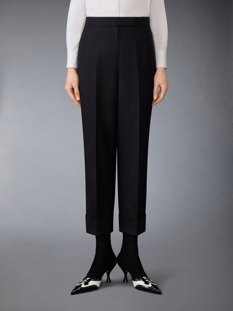 Thom Browne SUPER 120'S WOOL TWILL TUXEDO STRIPE TROUSER outlook