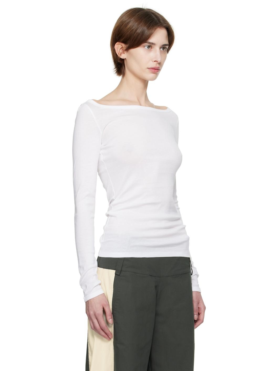 White Tende Longsleeve T-shirt - 2