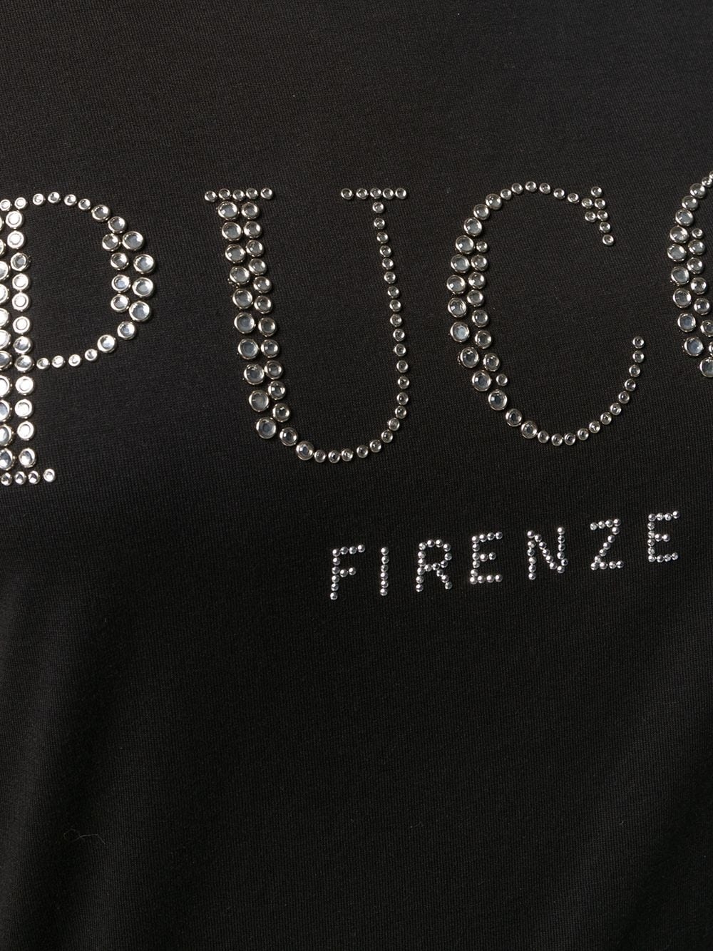 embellished logo T-shirt - 5