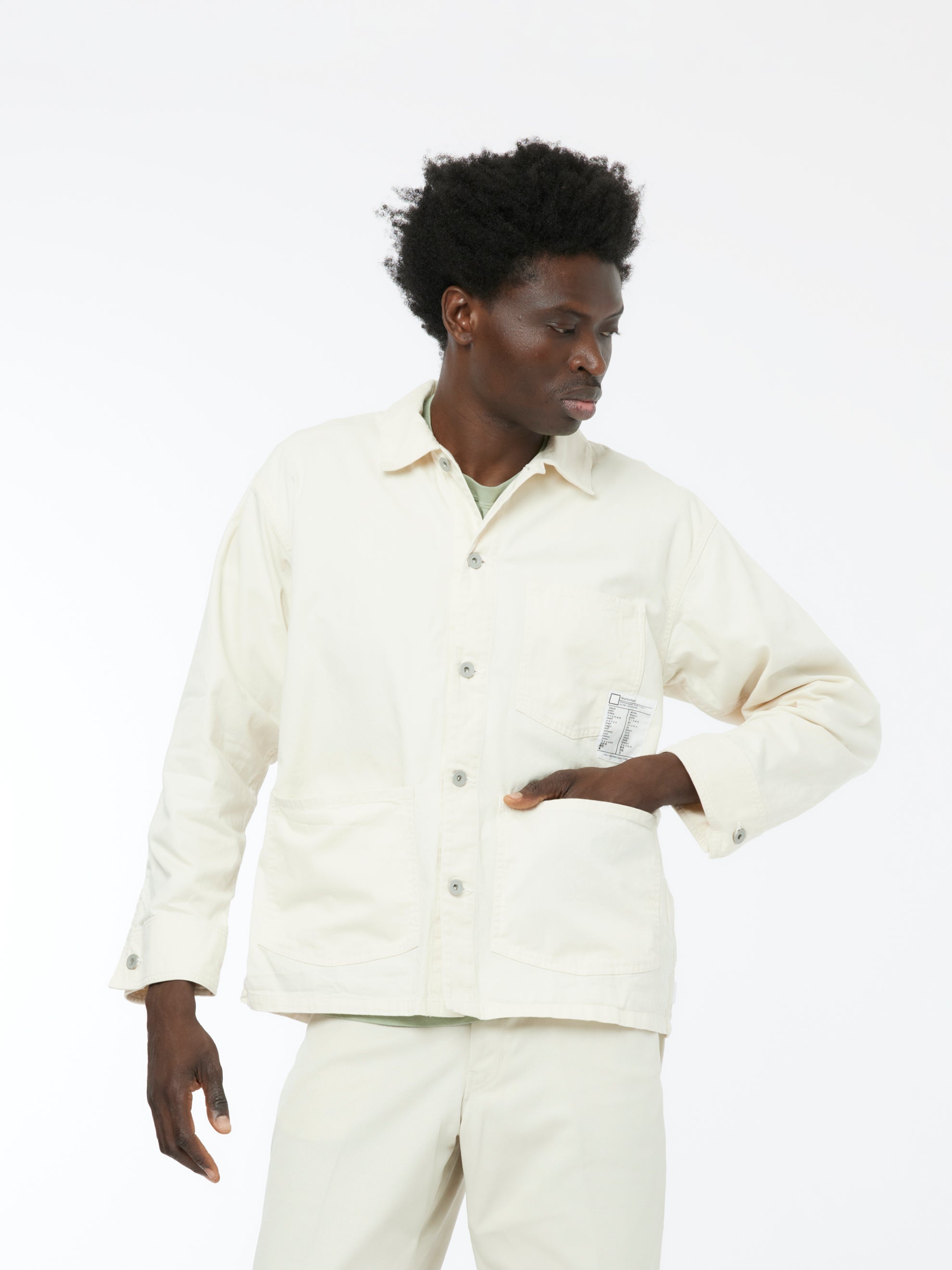 BW. SHORT COVERALL JACKET - 4