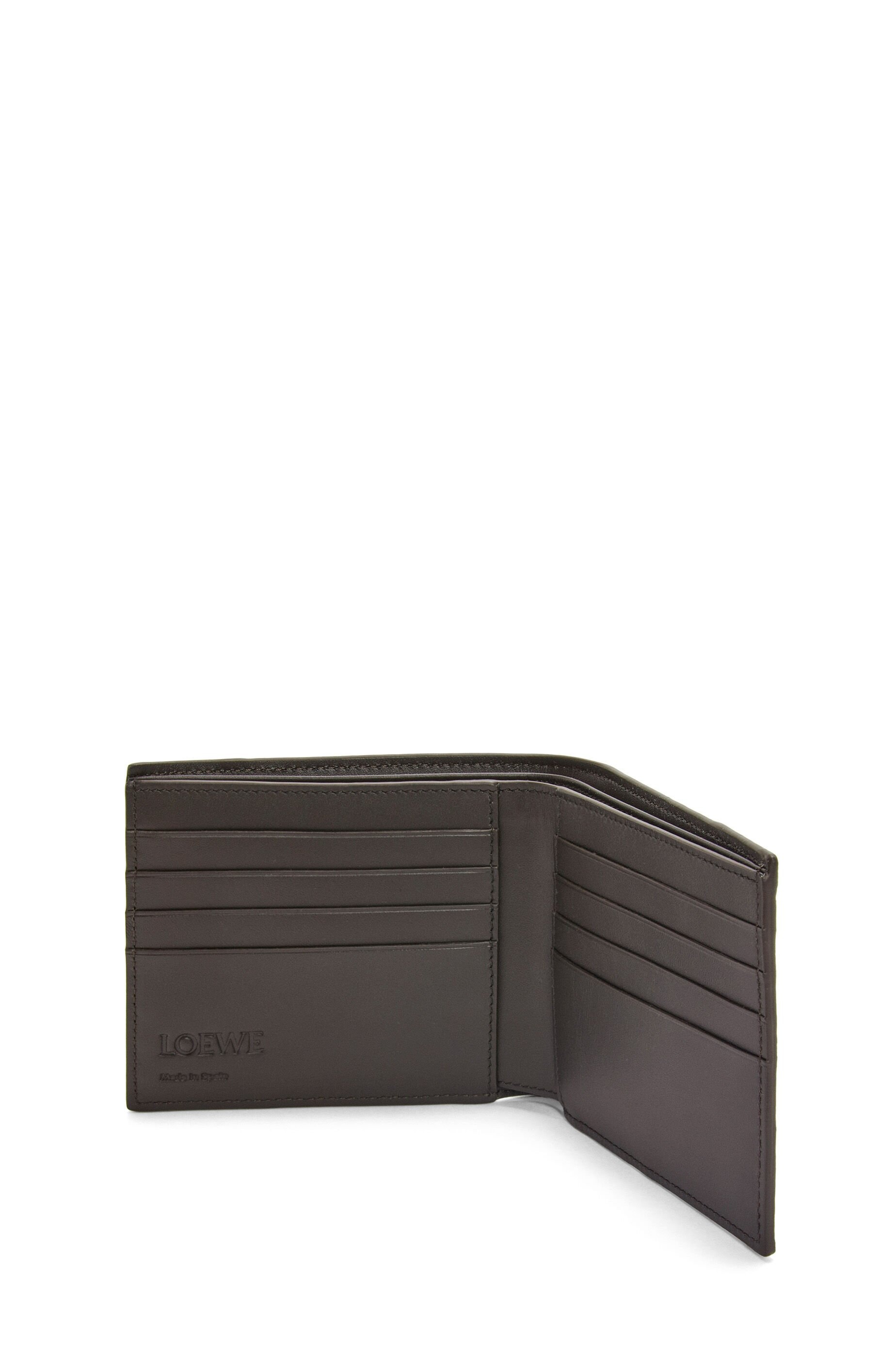 Puzzle bifold wallet in classic calfskin - 3