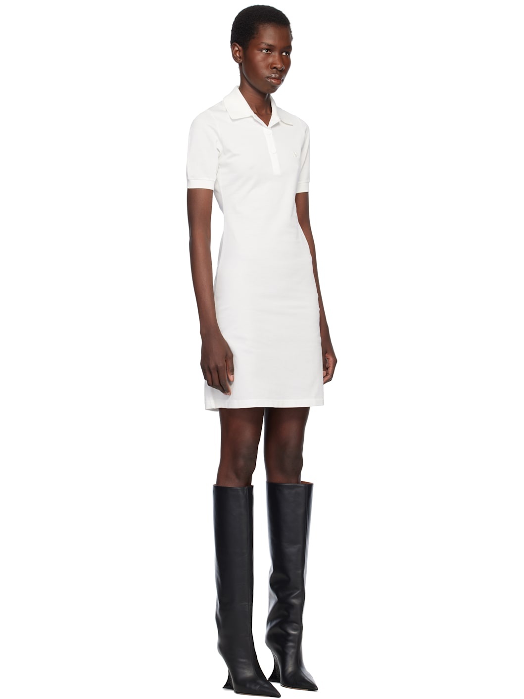 Off-White Piqué Polo Minidress - 2