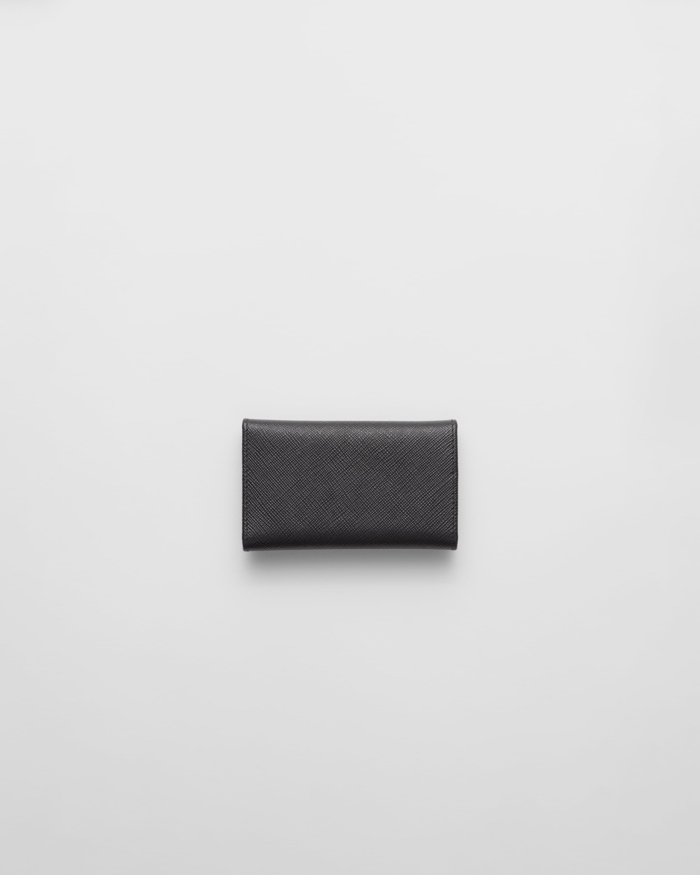 Saffiano leather key case - 3
