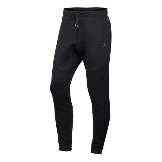 Air Jordan 23Engineered Casual Sports Bundle Feet Training Long Pants Black CK1447-010 - 1