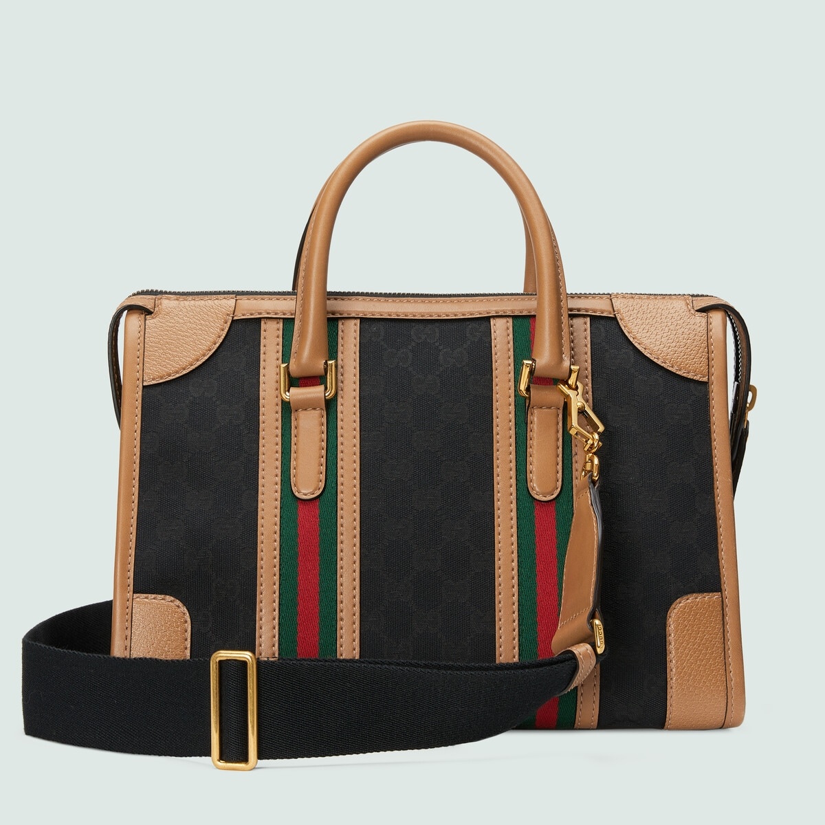 Medium canvas top handle bag - 4