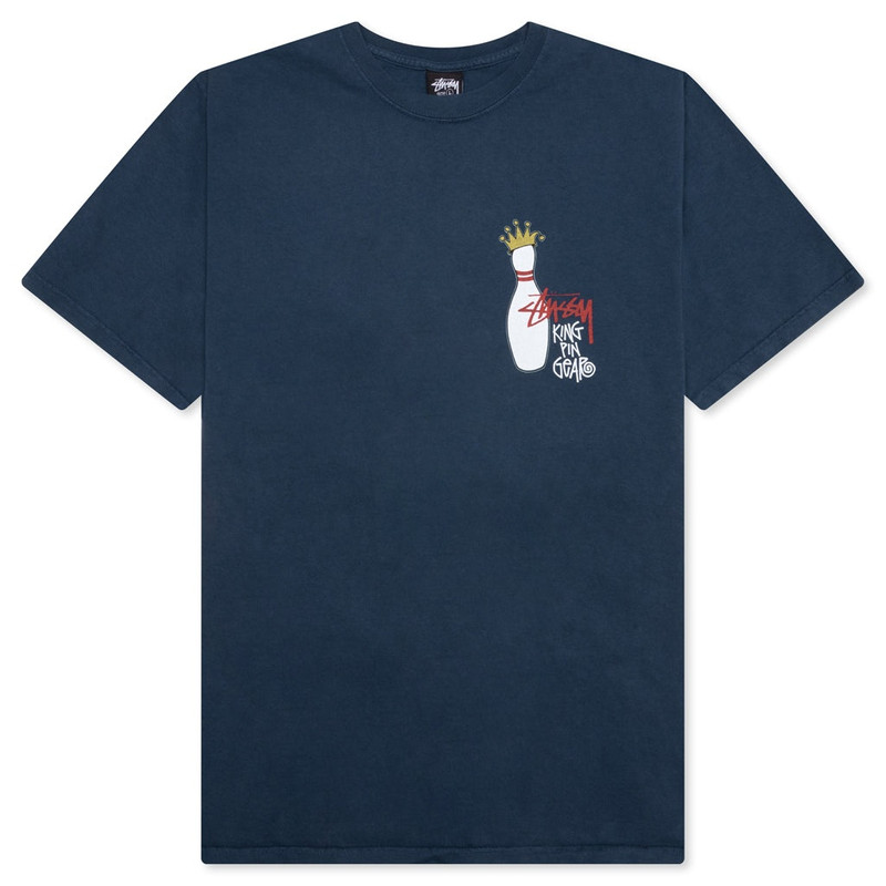 KINGPIN PIGMENT DYED TEE - NAVY - 1