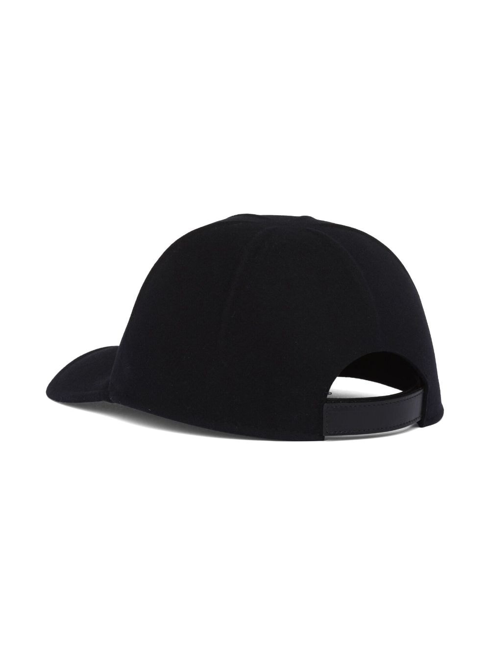 enamel-logo wool-felt cap - 3