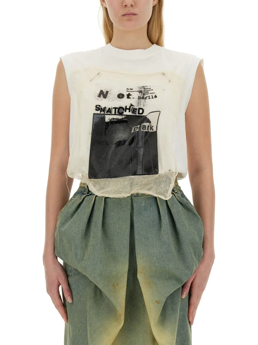 Maison Margiela Women T-Shirt With Print - 1