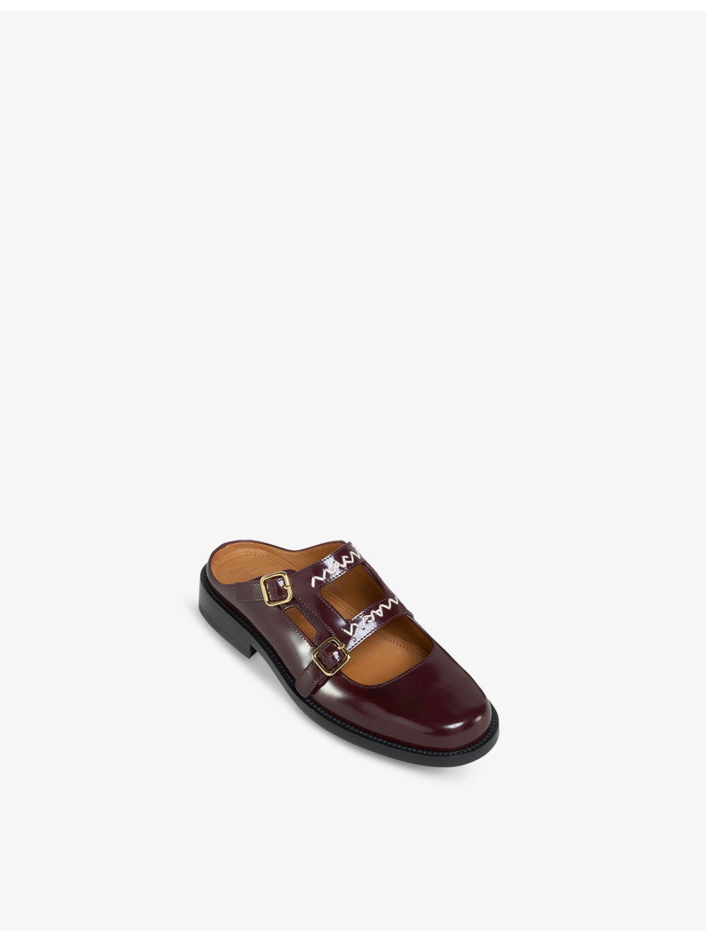 Bambi 3.0 double-buckle leather loafers - 4