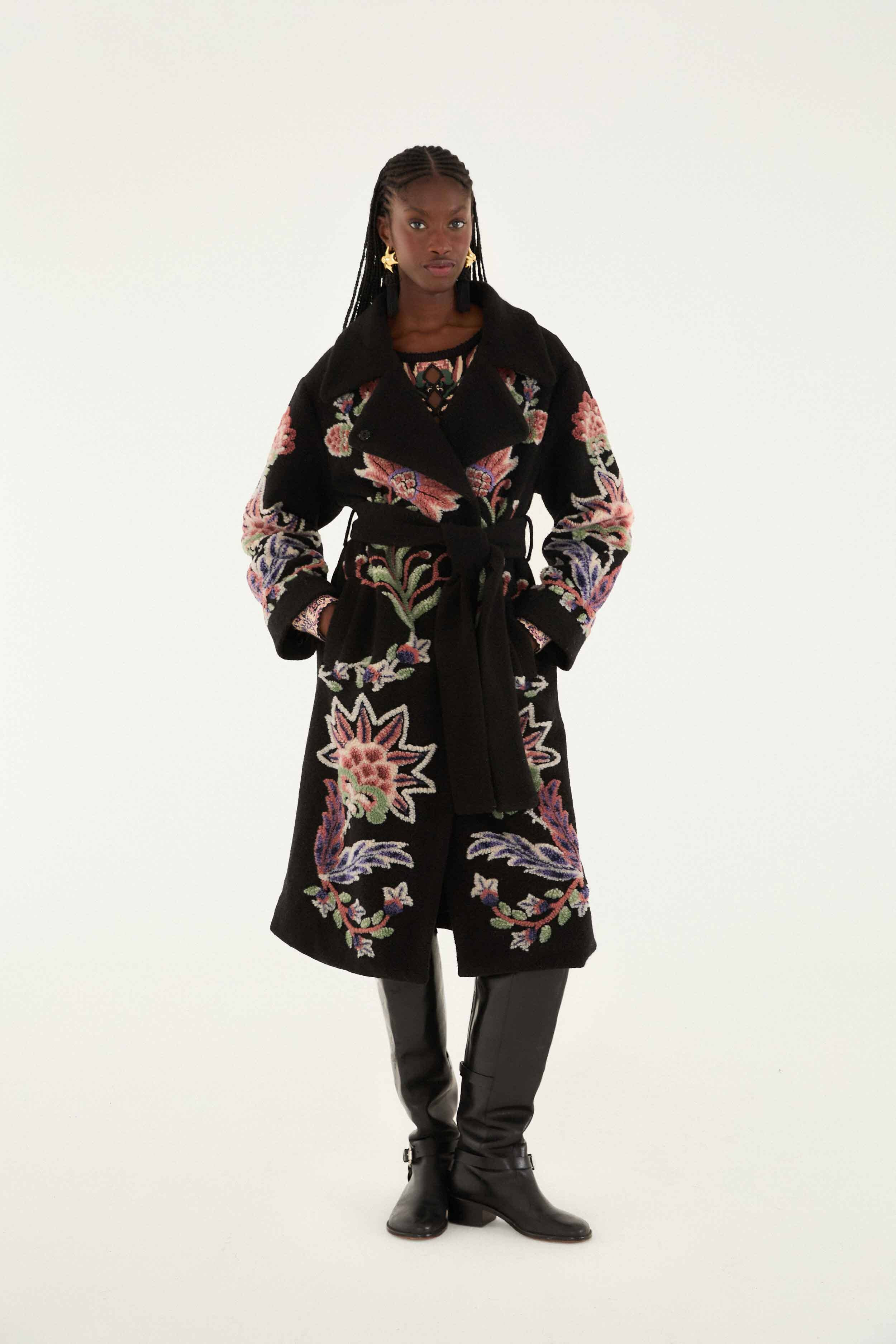 Marvelous Garden Fleece Coat - 2