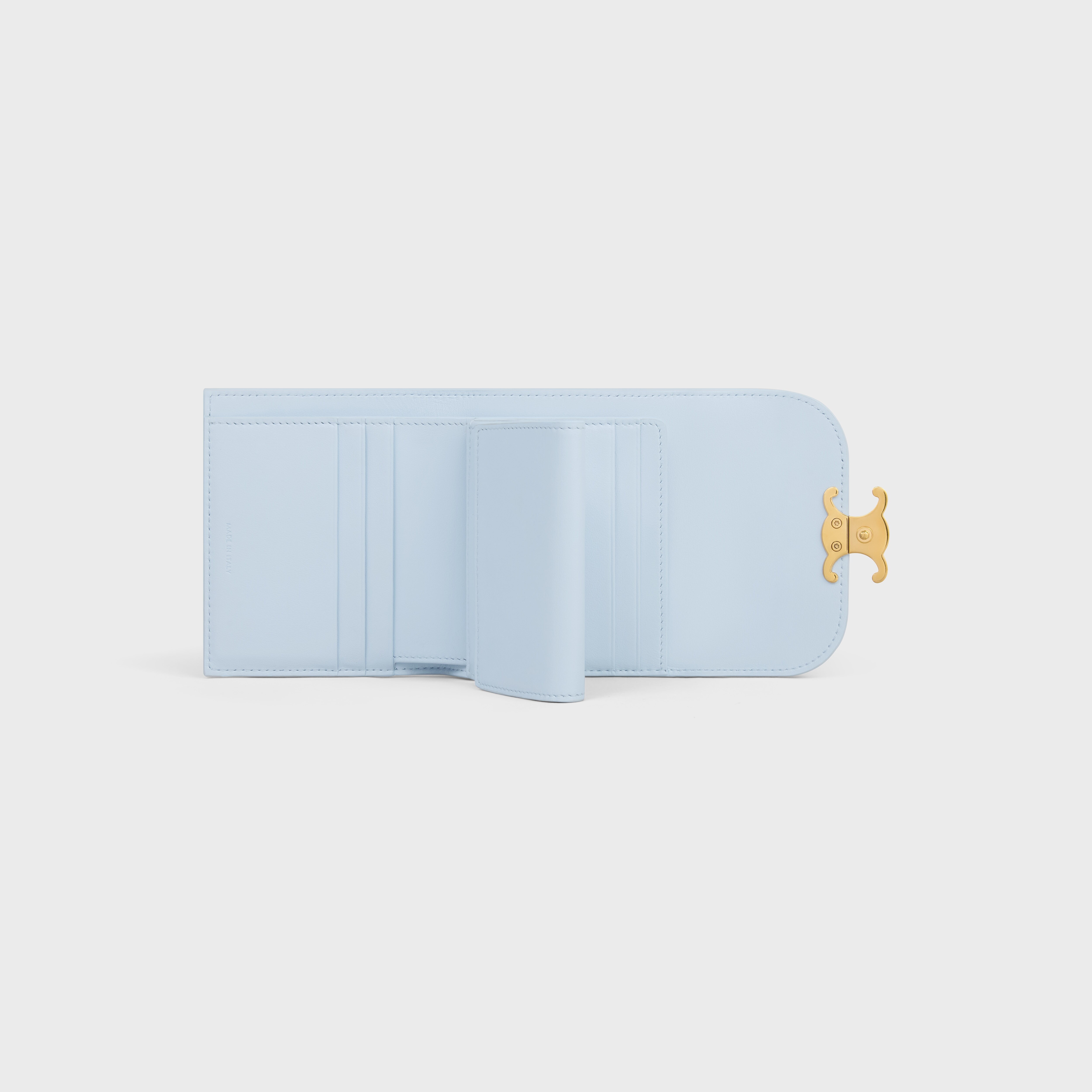 Small Flap Wallet TRIOMPHE IN Shiny calfskin - 4