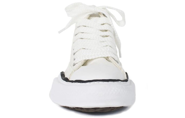 Maison MIHARA YASUHIRO PETERSON OG Sole Canvas High-top Sneaker 'White' A01FW701-WHT - 4