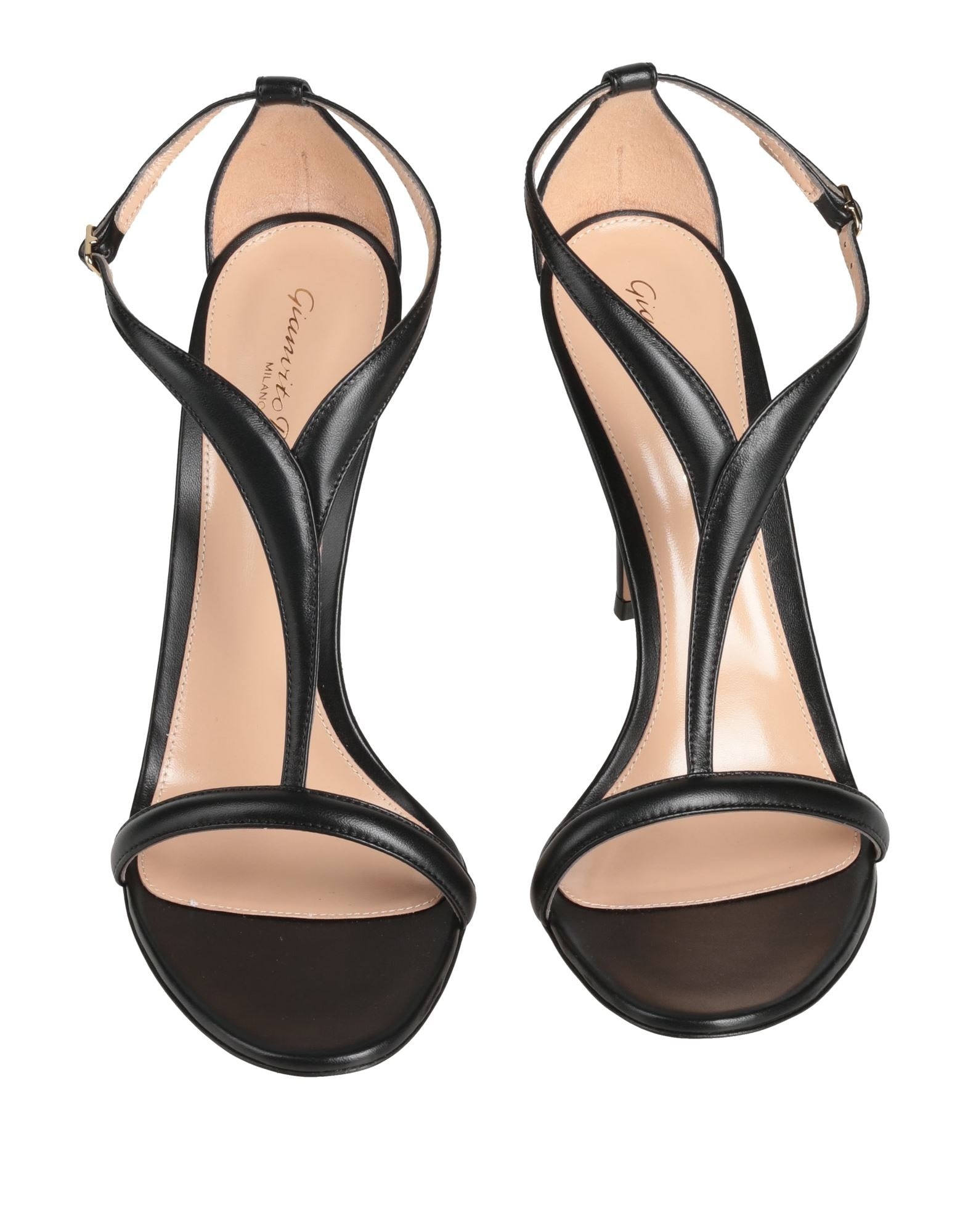 Black Women's Sandals - 4