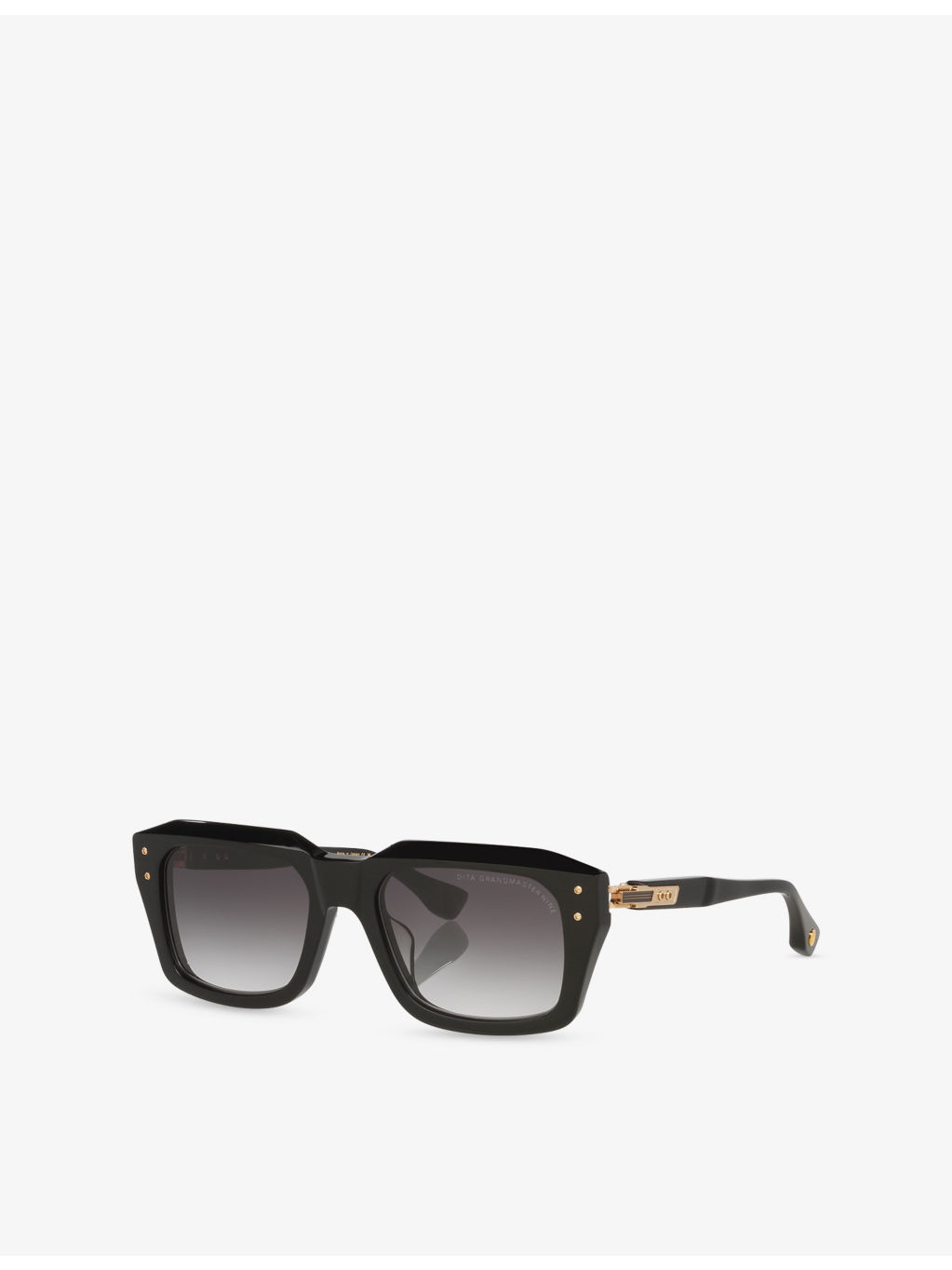 D4000475 Grandmaster-Nine Rectangular-Frame Acetate Sunglasses - 2