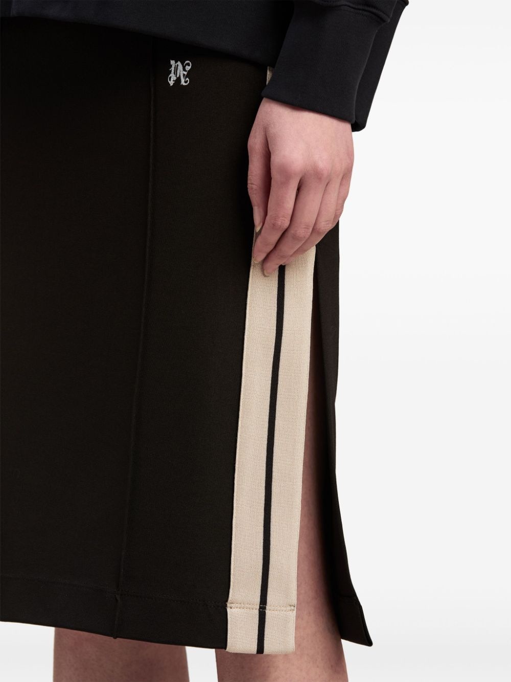 monogram midi skirt - 6