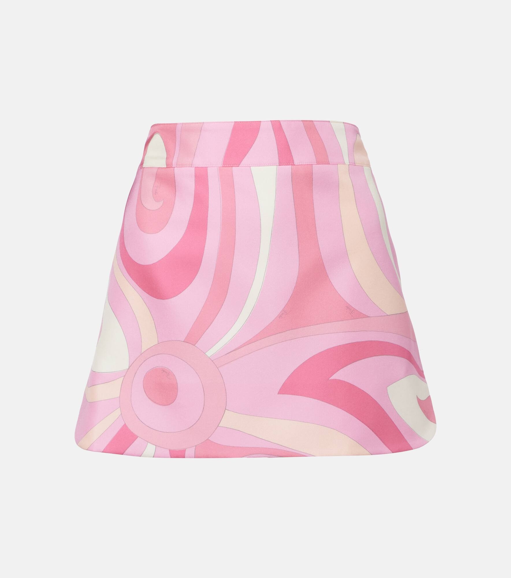 Marmo silk miniskirt - 1