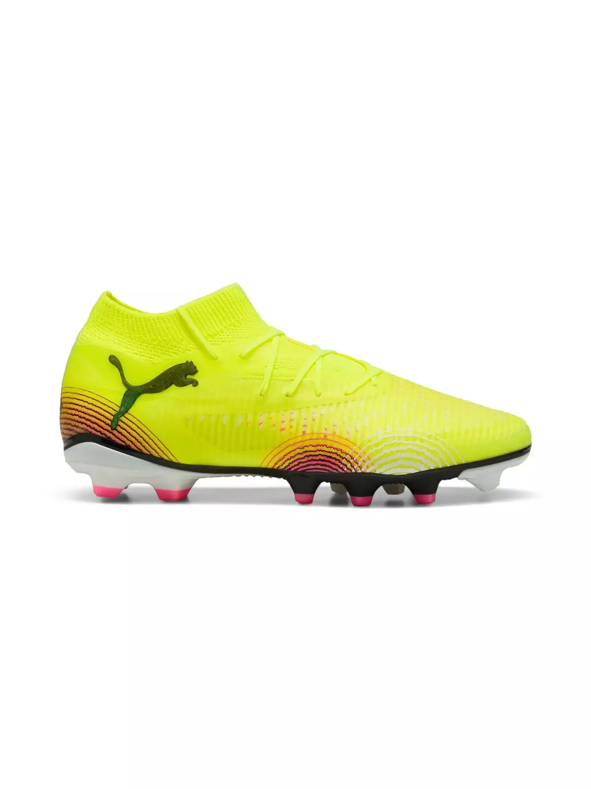 PUMA Future 8 Pro Audacity "Yellow/Red" Men's Soccer Cleat - 1