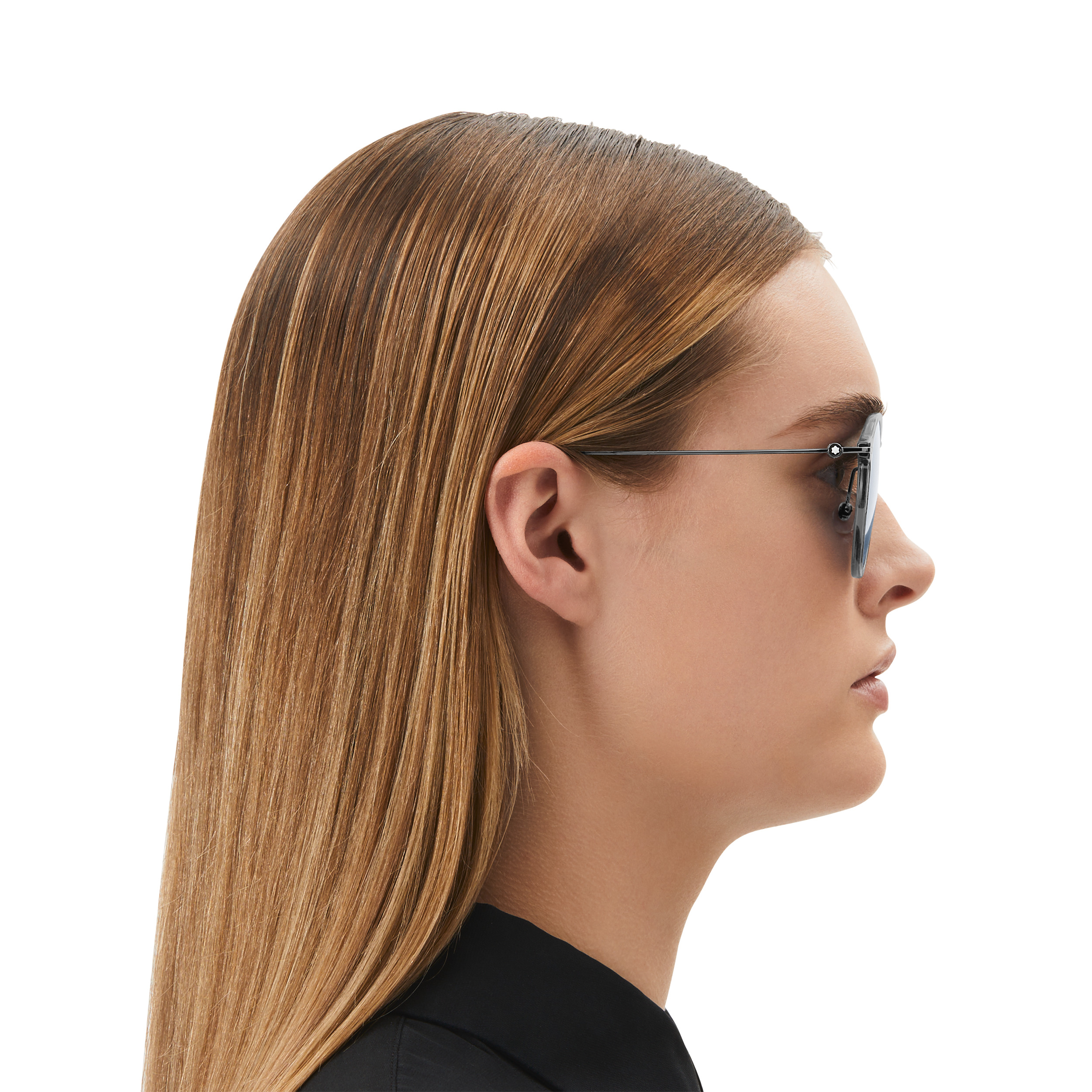 Round Sunglasses with Gray Injected Frame 6