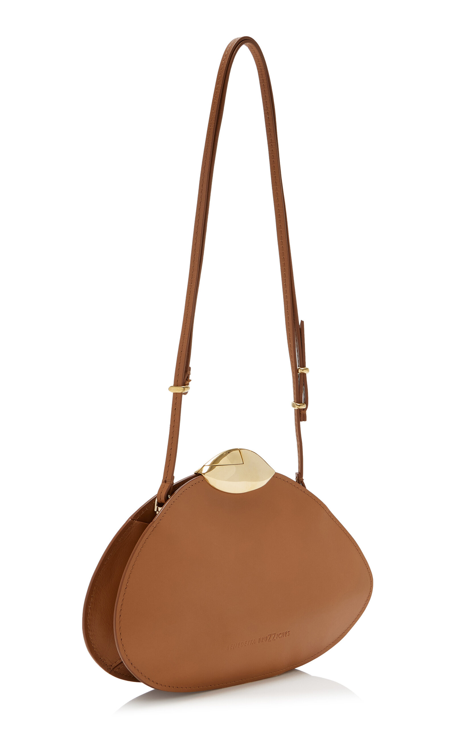 Belle De Jour Leather Clutch brown - 4